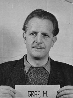 Defendant Mathias Graf at the Einsatzgruppen Trial